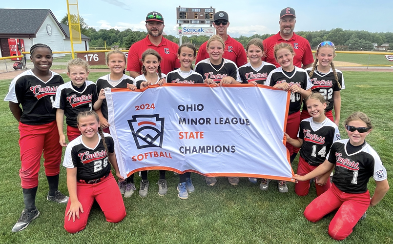 8-10 Minor Division OHIO Champions - Canfield LL