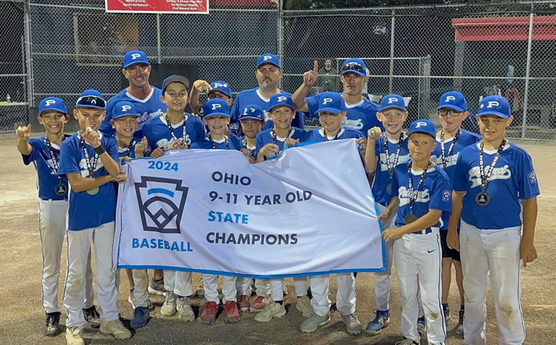 9-11 Minor Baseball OHIO Champions - Poland LL