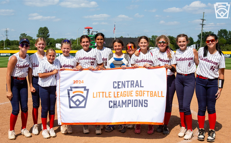 Major Softball Central Region Champions - Austintown LL